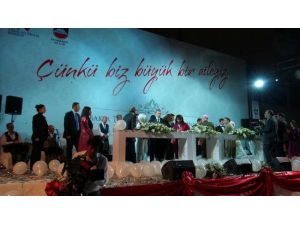 Erdoğan Ve Barzani, 400 Çiftin Nikah Şahidi Oldu