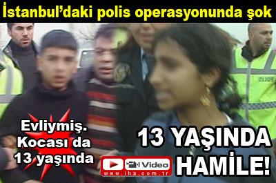 13 yaşında hamile! 