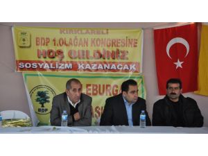 Bdp Kırklareli İl Başkanlığı 1. Olağan Kongresi Yapıldı