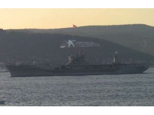 Abd Savaş Gemisi Çanakkale Boğazı’nda