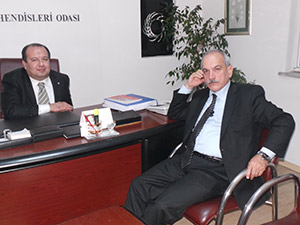 Erdoğanyılmaz, Ziraat Mühendisleri Odasını Ziyaret Etti