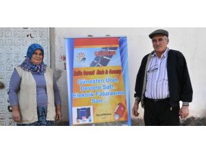 Güneşle Elektrik Faturasını Sıfırladı