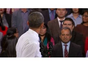 Protestocu Konuştu, Obama Dinledi