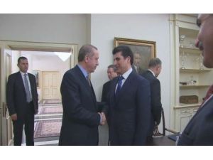 Erdoğan, Barzani İle Görüştü