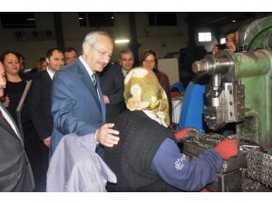 Kılıçdaroğlu, Zincir Ve Çivi Fabrikalarını Gezdi