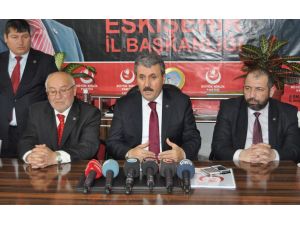 Bbp Lideri Destici Eskişehirde