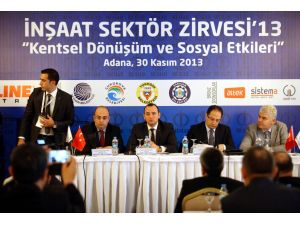 Kentsel Dönüşüm ‘İnşaat Zirvesi’nde Masaya Yatırıldı