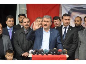 Bbp Genel Başkanı Mustafa Destici: