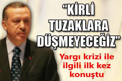 Erdoğan, krizle ilgili ilk kez konuştu 