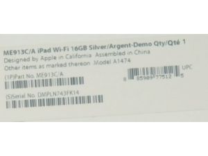 Mağazadan Alınan İpad İkinci El Çıktı