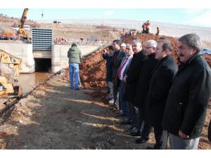 Adatepe Barajı’nda Su Tutulmaya Başlandı