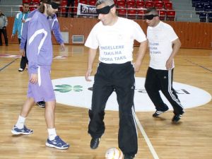 Orduspor, Görme Engelliler Futbol Takımı İle Karşılaştı
