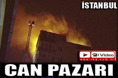 Yangında can pazarı 