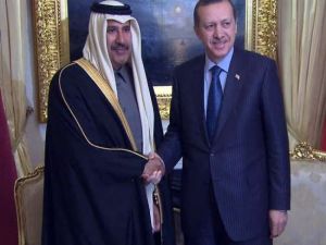 Erdoğan Katar Emiri İle Görüştü