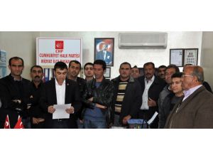 Chp Midyat Teşkilatı, İstifa Etmeden Ak Partiyi Destekleyeceklerini Açıkladı
