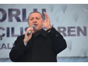 Başbakan Erdoğan Çorluda Halka Hitap Etti