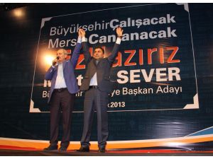 Bakan Çağlayan, Mersin Büyükşehir Adayını Tanıttı