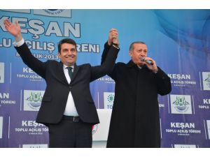 Başbakan Erdoğan Trakya Turunun Son Durağı Keşanda