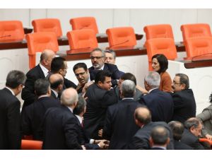Tbmm Genel Kurulunda Gergin Anlar Yaşandı