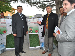  Modern tarım tekniklerine destek oluyoruz