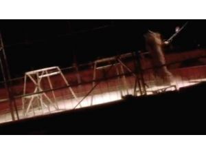 Kaplan Eğitmenine Böyle Saldırdı