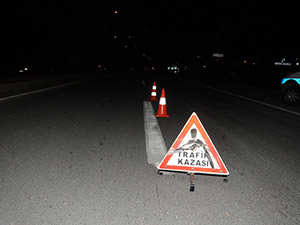 Otomobilin Çarptığı İşçi Hayatını Kaybetti