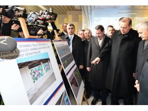 Başbakan Erdoğan, Sincan-batıkent Metro Hattında İncelemelerde Bulundu