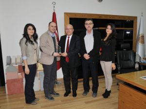 Başkan Çobana Voleybol Federasyonundan Teşekkür