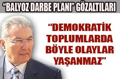 Olaylar demokrasi ve hukukun işlemediğini gösteriyor