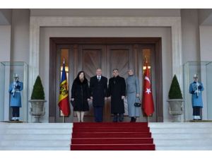 Moldova Cumhurbaşkanı Köşk’te