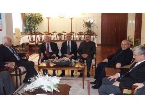 Belediye Başkanları Birliğinden Sp Genel Başkanı Kamalak‘a Ziyaret