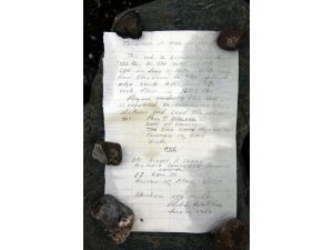 54 Yıl Önce Şişeye Konulan Nottan ‘Küresel Isınma’ Çıktı