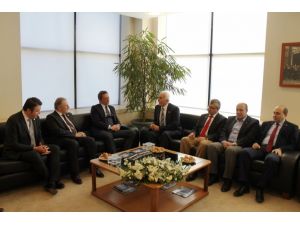 Saadet Partisi Genel Başkanı Mustafa Kamalak Btso’yu Ziyaret Etti