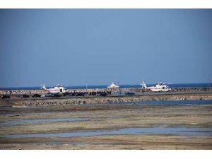 Erdoğan Havalimanı İnşaatını Havadan İnceledi