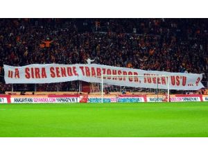 Galatasaraylı Taraftarlardan Trabzonspor’a Jest