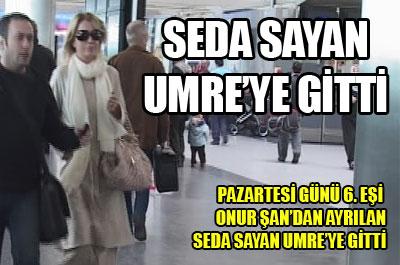 Önce boşandı sonra Umreye gitti 