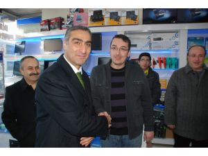 Mhp’den Esnaf Ziyareti