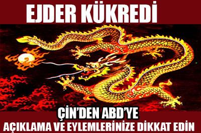 Çinen ABDye: Dikkatli ol 