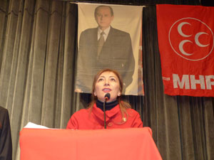 MHP’li Kadınlar Adaylar İçin Bir Araya Geldi