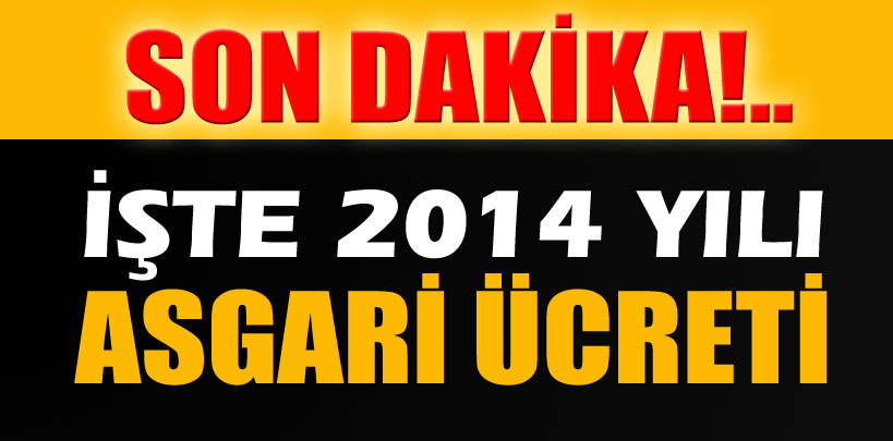 Asgari Ücret Rakamı Belli Oldu