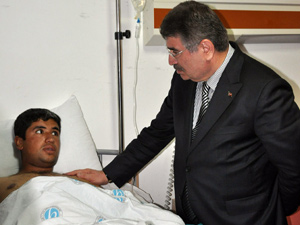 Şehit Olan Polis Adayına Hazin Tören