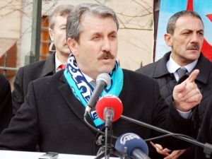 Bbp Genel Başkanı Mustafa Destici: