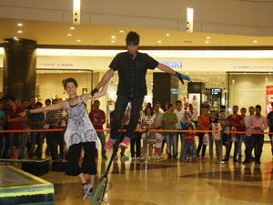 Dustin Kelm Kadınlar İçin Sanko Park’taydı