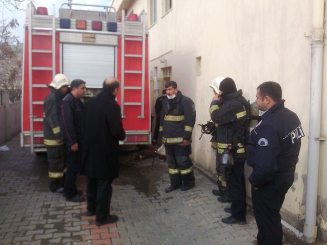 Tekstil Fabrikasında Yangın