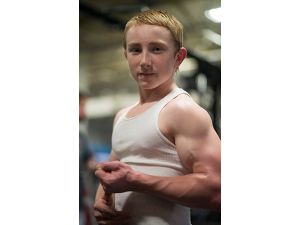 14 Yaşında Ağırlığının 2 Katından Fazlasını Kaldırıyor