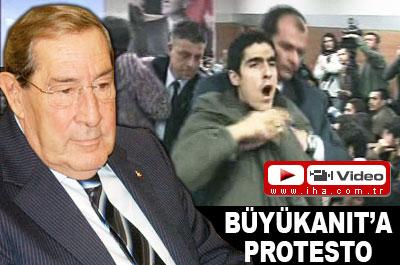 Büyükanıta protesto 