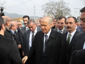 Mhp Genel Başkanı Bahçeli Bursada