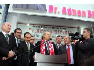 Mhp Lideri Bahçeli, Seçim Bürosunu Açtı