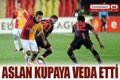 Aslan kupaya veda etti 