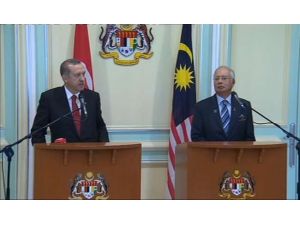 Erdoğan, Malezyalı Mevkidaşıyla Görüştü